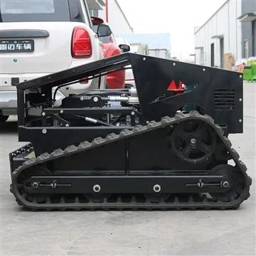 Kosiarka gąsienicowa Hybrydowy robot do koszenia trawnika może obsługiwać kos...